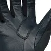 Schwarze Kletterhandschuhe "Terminator Gloves" von Black Diamond mit verstärkter Handfläche. Voir les images du produit