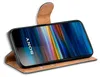A Sony Xperia 5 phone in a brown flip case, displayed at an angle. Anteprima dell’immagine prodotto