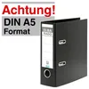ELBA A5 Hochformat  Ordner schwarz Kunststoff 7,5 cm DIN A5 Produktbild-Vorschau 2