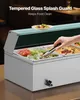 VEVOR Kommerzieller Speisenwärmer mit 4 x 8 Qt Behältern, Produktbild-Vorschau 12
