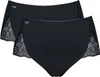 sloggi Damen Maxislip 2-Pack Pure Sense Luxe - BLACK - Produktbild-Vorschau 1