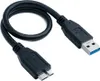 SYSTEM-S USB 3.0 Kabel 30 cm Typ A Stecker zu 3.0 Micro Produktbild-Vorschau 1