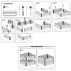 Instructions for assembling a garden bed. Voir les images du produit