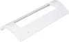 A white refrigerator door handle is shown against a white background. Produktbild-Vorschau