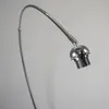 Moderne Bogenlampe chrom Verstellbar ohne Schirm Produktbild-Vorschau 2