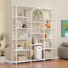 STILVORA 160 x 30 x 180 cm Bücherregal mit mehreren Produktbild-Vorschau 3
