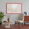 MG Design Bilderrahmen 62 x 93 cm - Posterrahmen mit Rot Produktbild-Vorschau 2