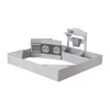 Roba 456061GAZU Sandkasten mit Matschküche + Plane grau – Produktbild-Vorschau 7