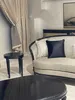 Casa Padrino Luxus Barock Beistelltisch Schwarz - Runder Produktbild-Vorschau 3