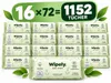 Wipely Baby Feuchttücher Sensitive 16er Set (1152 Stück)  Produktbild-Vorschau 1