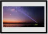 Bild 70x50 MDF-Rahmen Wandkunst Star Night Milchstraße Produktbild-Vorschau 1