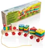 all Kids United Holzeisenbahn Spielzeug Eisenbahn aus Holz Produktbild-Vorschau 3