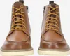 A pair of brown leather boots for men. Produktbild-Vorschau