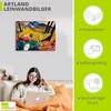 ARTland Leinwandbild Die gelbe Kuh. 1911 Größe: 80x60 cm Produktbild-Vorschau 3