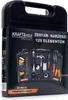 A black toolbox containing various tools is shown. Anteprima dell’immagine prodotto