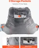 SucceBuy Coussin de lecture Grand coussin dorsal Lavable Voir les images du produit 5