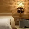 Kristall-Wandleuchten, Schlafzimmer-Wandleuchte, rund, Produktbild-Vorschau 3