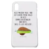 Mr. & Mrs. Panda Iphone 10 Handyhülle Avocado Yoga - Weiß - Produktbild-Vorschau 3