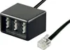 goobay TAE Telefon Adapter Stecker schwarz 0,2 m (Bulk) Anteprima dell’immagine prodotto 3