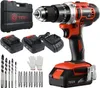 Perceuse-visseuse sans fil TEENO 20V, 2x 2.0 Ah batterie, Voir les images du produit 1