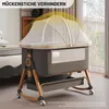 OYAJIA  Beistellbett 3 in 1 Beistellbett Stubenwagen Produktbild-Vorschau 1