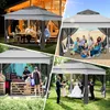 Skladací pavilón Izrielar Pop-up 3,3×3,3×2,68 m – záhradný Náhľad obrázku produktu 12
