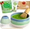 Matcha Teezeremonie Set "Sumi" mit Schale, Besen, Produktbild-Vorschau 1