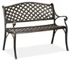 Relaxdays Gartenbank, Garten & Balkon, 2-Sitzer. antikes Produktbild-Vorschau 1