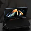 Galaxy Z Fold6 Hülle, Leder PolyurethanMagnetisch Klapp Produktbild-Vorschau 4