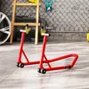 HOMCOM Stojan na motocykel (predný/zadný) Montážny stojan Náhľad obrázku produktu 9