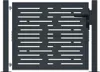 vidaXL Záhradná brána antracitová 100x100 cm oceľová Náhľad obrázku produktu 3
