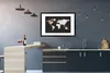 MuchoWow® MuchoWow® Gerahmtes Poster Weltkarte - Braun - Produktbild-Vorschau 5