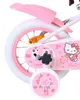 Dětské kolo Hello Kitty – pro holčičky – 12 palců – růžové Náhled obrázku produktu 2