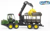 Bruder 02133 - John Deere 1210E bagr s drapákem na dřevo, Náhled obrázku produktu 11