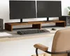 vidaXL Monitorständer Räuchereiche 100x27x10 cm Produktbild-Vorschau 2