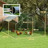 PawHut Hühnerstall 10,2 m² 3 x 3,4 x 1,9 m mit Produktbild-Vorschau 3