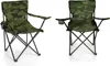 BigDean 2X Faltstuhl Tarnmuster Camouflage Campingstuhl Produktbild-Vorschau 4
