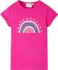 vidaXL Kinder-T-Shirt Dunkelrosa 128 Produktbild-Vorschau 6