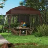 Náhradná strecha Outsunny pre altánok 3x3 m, vodoodpudivá a Náhľad obrázku produktu 7