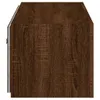 TV-Wandschrank mit LED-Leuchten Braun Eichen-Optik 80x35x31 Produktbild-Vorschau 10