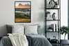 MuchoWow® Gerahmtes Poster Berg - Nebel - Landschaft 60x80 Produktbild-Vorschau 5