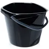 Secchio di plastica nero da 14 l Anteprima dell’immagine prodotto 1