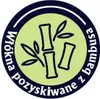 A circular logo with a bamboo illustration and text in Polish. Podgląd zdjęcia produktu