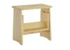 Stufenhocker Klapphocker Tritthocker klappbar Kiefer natur Produktbild-Vorschau 2