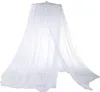 A white mosquito net canopy hanging from a circular frame. Náhled obrázku produktu