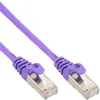 InLine Patchkabel, SF/UTP, Cat.5e, violett, 0,25m, 0,25 m, Produktbild-Vorschau 4