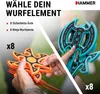 HAMMER Wurfspiel Ninja Dart mit Zielscheibe, Wurfäxten & Produktbild-Vorschau 4