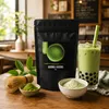 BubbleJoy Poudre 3-en-1 Matcha, 300 g, pour bubble tea et Voir les images du produit 4
