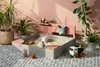 MUDDY BUDDY® Sandkasten „Cozy House“ warmgrau - puderrosa Produktbild-Vorschau 3