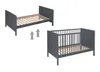 Baby Happy Bliss – Lit bébé évolutif Nelly 120x60 cm, Lit à Voir les images du produit 2